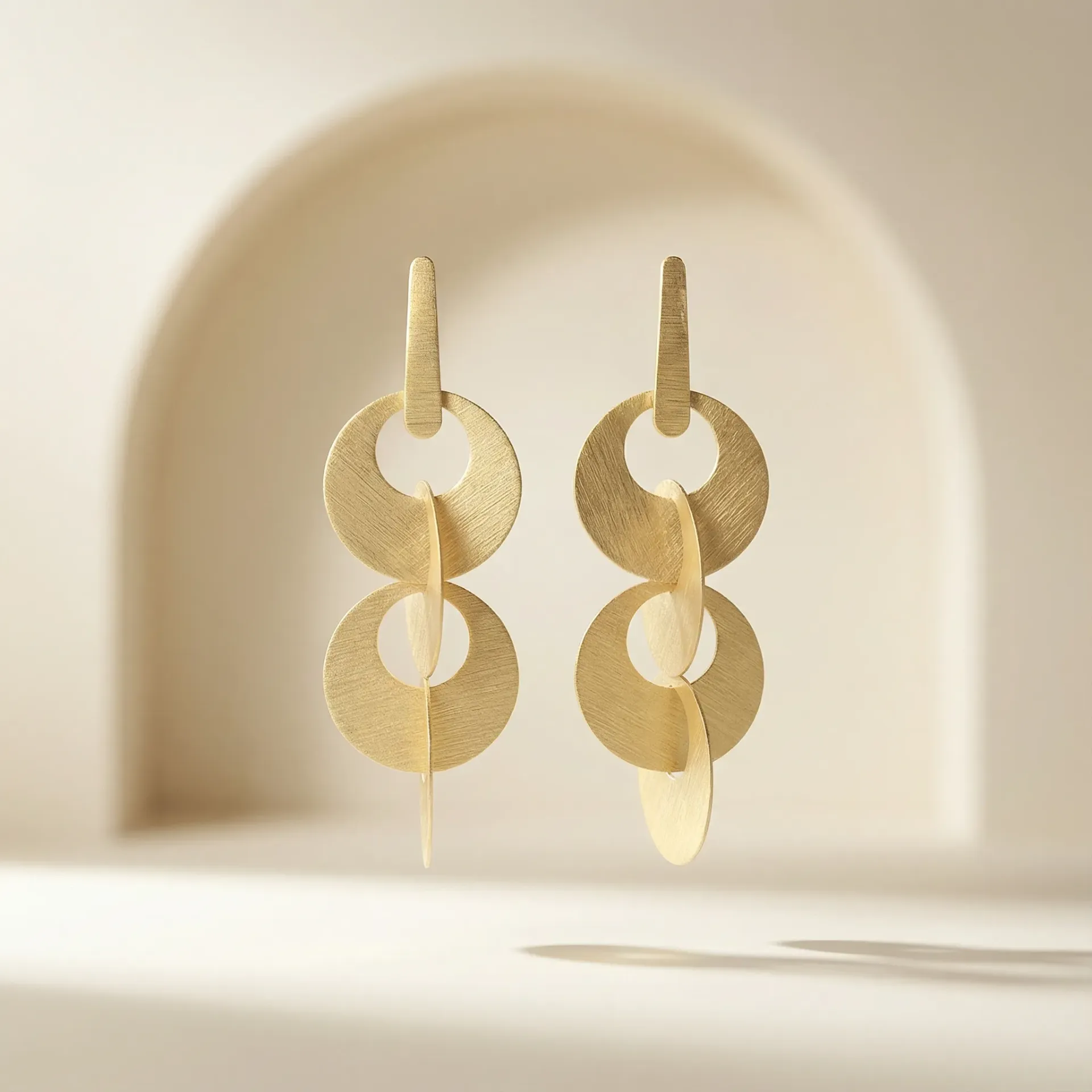 Leila Earrings Gold Plated