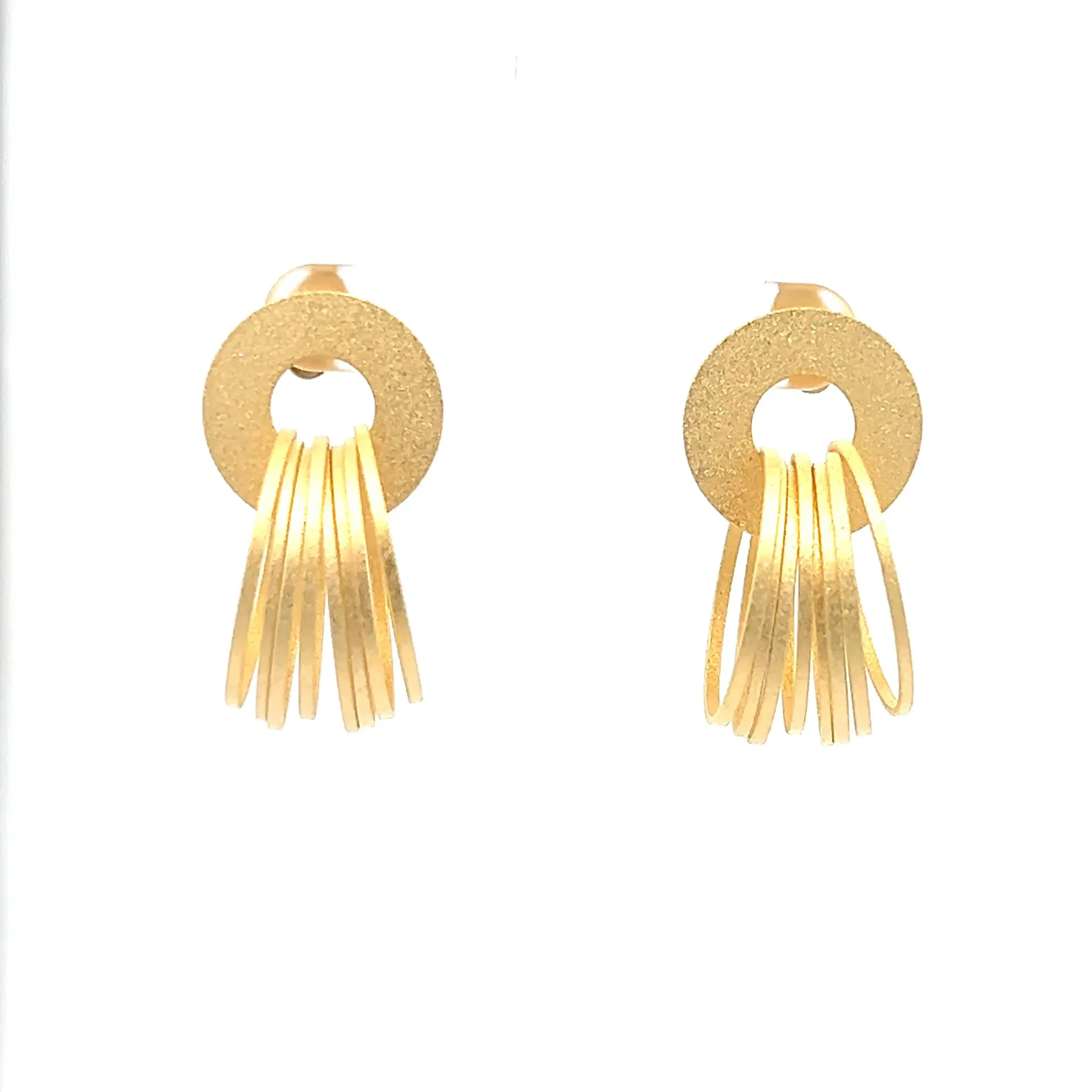 Yoko Earrings Gold Plated