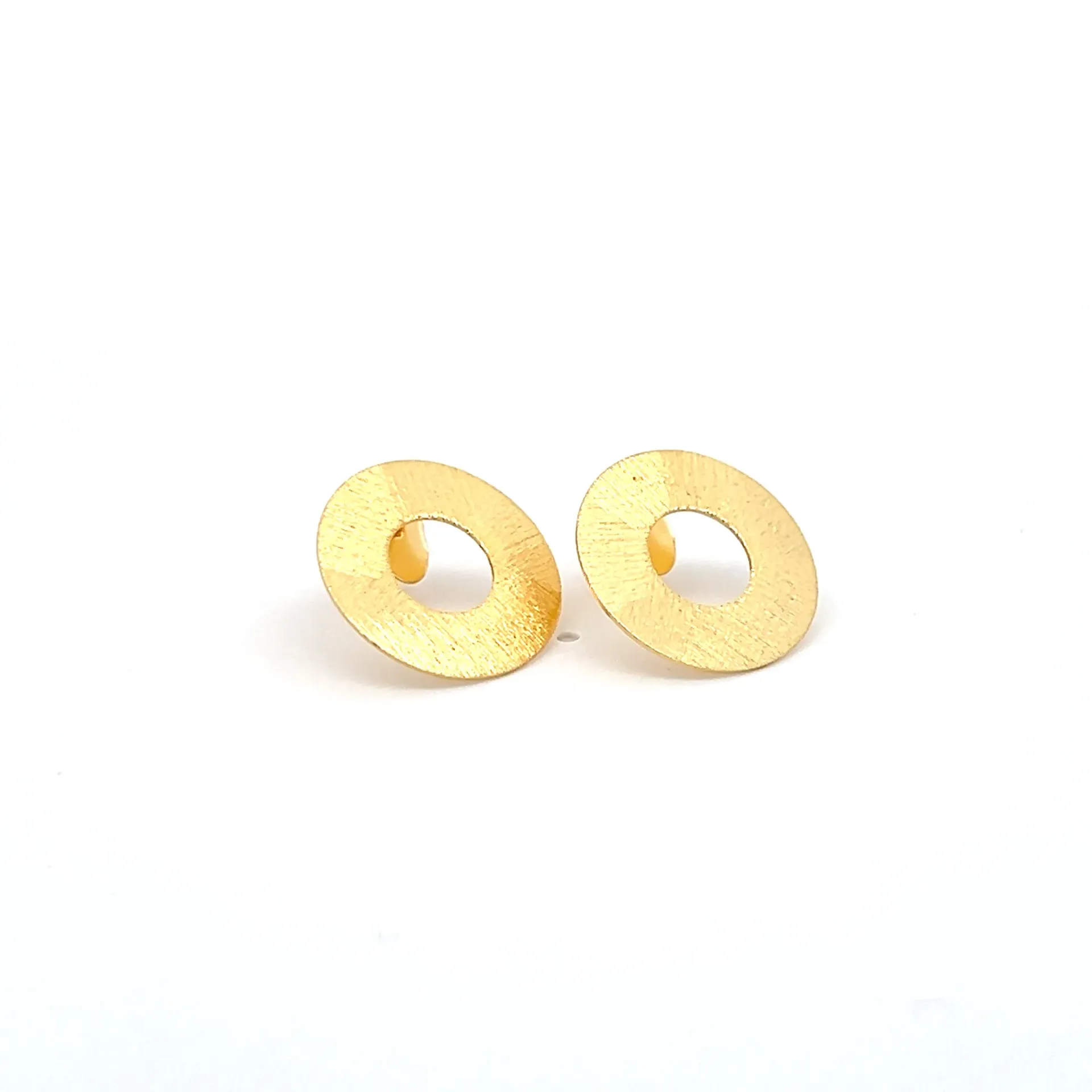 Donut Mini Earrings Gold