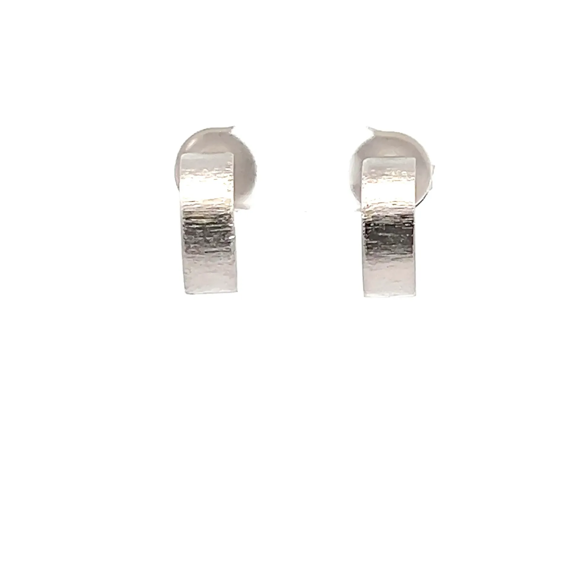 [HF001R] Hoops Mini Rhodium Plated